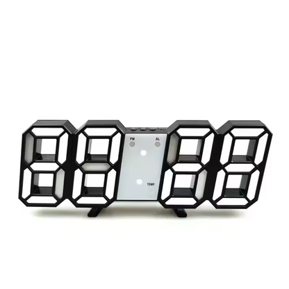 Reloj dígital LED 3D